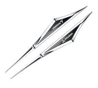 Yourdou 2 Pièces Autocollants en Métal pour Mitsubishi Lancer Sportback 2008-2017, Voiture Autocollant Logo Métal Voiture Modifié Côté Aile Auto-Adhésifs Tuning Décoration Accessoires,Black