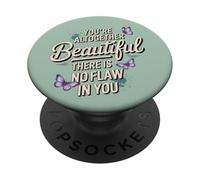 You're Altogether Beautiful There is No Flaw in You : Femme PopSockets PopGrip Adhésif
