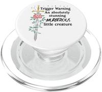 Youre an Absolutely Stunning Murderous Little Creature Smutt PopSockets PopGrip pour MagSafe