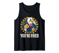 You're Fired Patriotic Boss Eagle Mascotte Débardeur