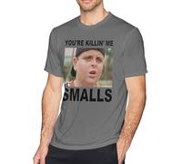 You're Killing Me Smalls Shirt Men Short Sleeve Casual Fashion Novelty Crewneck Summer Cotton Tee Tops Deep Heather Manches Courtes(Medium)