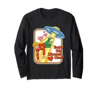 You're My Chosen One Valentine Saint-Valentin UFO Geek Science-Fiction Manche Longue