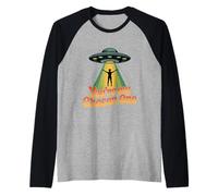 You're My Chosen One Valentine Saint-Valentin UFO Geek Science-Fiction Manche Raglan
