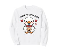 Youre My Cup of Boba Adorable Motif oie Kawaii Sweatshirt