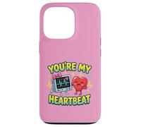 You're My Heartbeat Moniteur électrocardiogramme infirmière VDay Coque pour iPhone 13 Pro