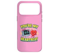 You're My Heartbeat Moniteur électrocardiogramme infirmière VDay Coque pour iPhone 17 Pro Max