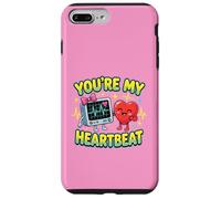 You're My Heartbeat Moniteur électrocardiogramme infirmière VDay Coque pour iPhone 7 Plus/8 Plus