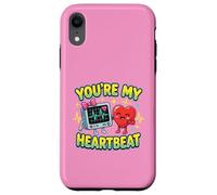You're My Heartbeat Moniteur électrocardiogramme infirmière VDay Coque pour iPhone XR