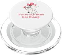You're My Little Boo Thang Ghost Cupidon de Saint-Valentin PopSockets PopGrip pour MagSafe