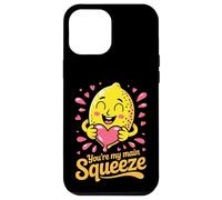 You're My Main Squeeze Cute Lemon Love Saint-Valentin Coque pour iPhone 12 Pro Max