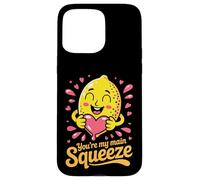 You're My Main Squeeze Cute Lemon Love Saint-Valentin Coque pour iPhone 15 Pro Max