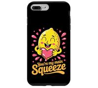 You're My Main Squeeze Cute Lemon Love Saint-Valentin Coque pour iPhone 7 Plus/8 Plus