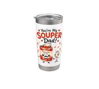 You're My Souper Dad Cuillère à soupe à tomates Gobelet isotherme en acier inoxydable double paroi