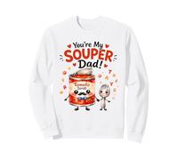 You're My Souper Dad Cuillère à Soupe à tomates Sweatshirt