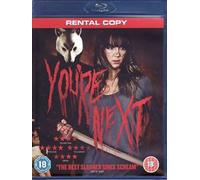 YOU'RE NEXT BLU RAY. RENTAL COPY.