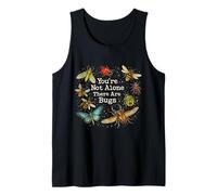 You're Not Alone There are Bugs Creepy Insect Humour Art Débardeur