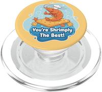You're Shrimply The Best Pun Funny Shrimp Chef Blague Humour PopSockets PopGrip pour MagSafe