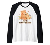 You're Special Cute Bears Mama Baby Bear Fête des Mères Manche Raglan