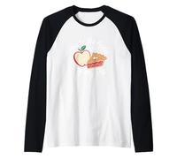 You're The Apple of My Pie Automne Automne Cueillette de Pommes Manche Raglan