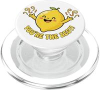 You're The Best Zest Funny Cute Lemon Pun Déclaration Positive PopSockets PopGrip pour MagSafe