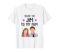 You're The Jim To My Pam Couple assorti pour la Saint-Valentin T-Shirt