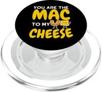 You're The Mac to My Cheese - Cheesy Food Lover Apparel PopSockets PopGrip pour MagSafe