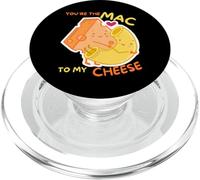 You're The Mac to My Cheese - Cheesy Food Lover Apparel PopSockets PopGrip pour MagSafe