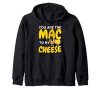 You're The Mac to My Cheese - Cheesy Food Lover Apparel Sweat à Capuche