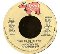 YOU'RE THE ONE THAT I WANT 7" (45) GERMAN RSO 1978 B/W ALONE AT A DRIVE IN MOVIE INSTRUMENTAL (2090279) PIC SLEEVE