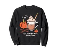 You're The Pumpkin Spice to My Latte Cute Fall Coffee Autumn Coffee Sweatshirt