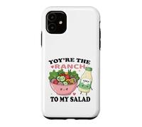 You're The Ranch to My Salad Cute Food Couple Coque pour iPhone 11