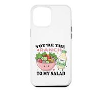 You're The Ranch to My Salad Cute Food Couple Coque pour iPhone 12 Pro Max