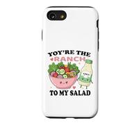 You're The Ranch to My Salad Cute Food Couple Coque pour iPhone SE (2020) / 7/8