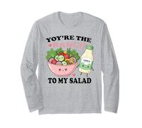 You're The Ranch to My Salad Cute Food Couple Manche Longue