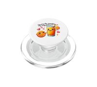 You're The Sunshine to My Juice Jeu de Mots Orange Mignon PopSockets PopGrip pour MagSafe