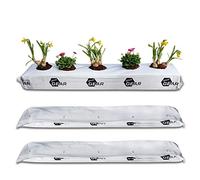 yourGEAR 3X 25 L Sacs de Culture Coco 3X 2kg Terre de Coco Pressée Sacs de Semis Fibre de Coco Sacs de Plantation Anzucht Terreau non Fertilisé sans Tourbe
