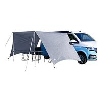 YourGEAR Tropea Bâche d'ombrage avec parois latérales imperméable protection UV 50 colonne d'eau de 5000 mm pour camionnettes de camping, camionnettes de voiture, avec barres