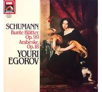 Youri Egorov, Schumann* - Bunte Blätter, Op.99 / Arabeske, Op. 18 (12" Vinyl LP)(1986)(EMI 270961)