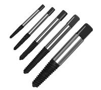 YOURKAY 5 Pièces Extracteur de Vis Endommagées Pour Main Gauche, Kit Professionnel Pour Vis et Écrous Cassés et Rouillés avec Extracteurs de Roulements