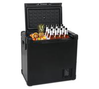 YOURLITE Glacière Électrique à Compression 50L,Réfrigérateur Portable Voiture,-20 °C à 20 °C,Glacière à Double Zone,12/24V et 110-240V,Congélateur Portable,pour Camion,Bateau,Camping