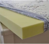 YOUROU 30/40/50/60cm Rembourrage en Mousse carrée - Jaune Confortable Rembourrage Ameublement Tapissier pour Meubles/Matelas Chien/Bricolage/Coussins (3cm d'épaisseur,60x60cm)