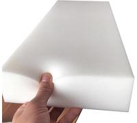 YOUROU Mousse de Rechange Haute densité pour Rembourrage de canapé,3/5/7/10/12cm d'épaisseur Rembourrage en Mousse Solide pour Coussin, lit pour Chien, Matelas (5cm d'épaisseur,150x40cm)