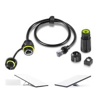 yourour Adaptateur Ethernet pour Starlink Gen 3 et Starlink Mini, adaptateur d'extension de câble avec coupleur RJ45, compatible avec Starlink V3/Mini routeur, Gigabit 1200 Mbps, cuivre pur 24 AWG