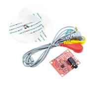 YOURRYONG AD8232 Module de capteur pour carte mère, montage en surface, sortie analogique, automatisation industrielle, mesure de la température, de l'humidité