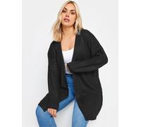 Yours Curve Yours Curve Black Basic Twist Cardigan