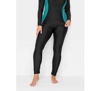 Yours Curve Yours Curve Black Long Swim Leggings