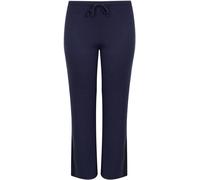 Yours Curve Yours Curve Blue Wide Leg Stretch Jogger Pants