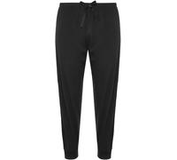 Yours Curve Yours Curve Dark Black Cuffed 100% Cotton Pyjama Bottoms Joggers