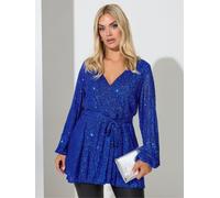 Yours Curve Yours Curve Haut London à manches longues et sequins