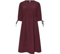 Yours Curve Yours Curve Red 3/4 Tie Sleeve Midaxi Dress Red EU 48 (UK 20)